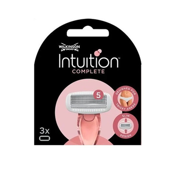 Змінний картридж для гоління жіночий Wilkinson Sword Intuition Complete 5 лез 3 шт