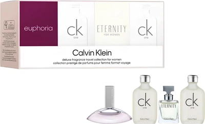Набір для жінок Calvin Klein Deluxe Fragrance Travel Collection For Woman (3616304104862)