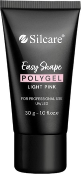 Polygel Silcare Easy Shape do przedłużania paznokci Light Pink 30 g (5902560556162)