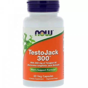 Тестостероновий комплекс NOW Foods Testo Jack 300 60 Veg Caps
