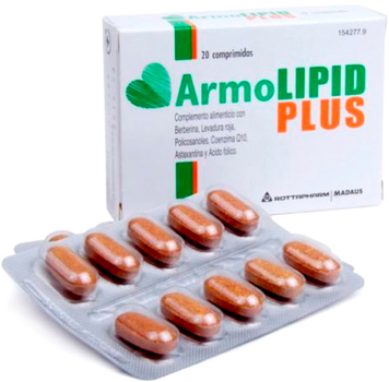 Дієтична добавка Rottapharm Armolipid Plus 20 таблеток (8470001542779)