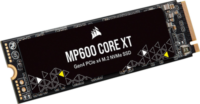 Dysk SSD Corsair MP600 Core XT 4TB PCIe 4.0 x4, NVMe 1.4, M.2 2280 Czarny (840006601999)