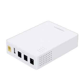 Источник бесперебойного питания для роутеров Marsriva KP3 DC UPS 3xDC+USB OUT 5V 9V 12V 2А 18W 10000Ah 37Wh LiPol White