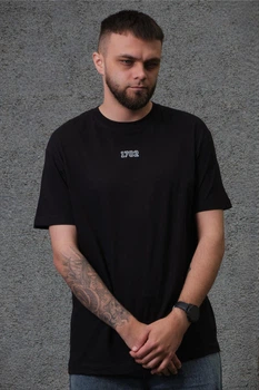 Чоловіча Оверсайз Футболка З Принтом Without Feelings 2XL/3XL Black
