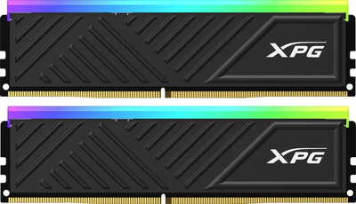 Pamięć ADATA DDR4-3200 16384MB PC4-25600 (Kit of 2x8192) XPG Spectrix D35 RGB Black (AX4U32008G16A-DTBKD35G)