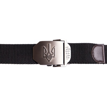 Ремінь (пояс) тактичний SP-Sport Tactical Belt Pro Max (нейлон, метал. пряжка, р-р-120*3,5см, Чорний)