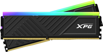 Оперативна пам'ять ADATA DDR4-3200 32768MB PC4-25600 (Kit of 2x16384) XPG Spectrix D35 RGB Black (AX4U320016G16A DTBKD35G)