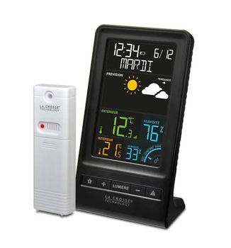 Метеостанция La Crosse WS6819C Black