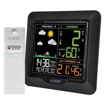 Метеостанция La Crosse WS6822 Black