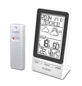 Метеостанция La Crosse WS6819 White/Black