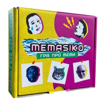 Настольная игра с мемами Memasiko PlayRoom, PLR-0023