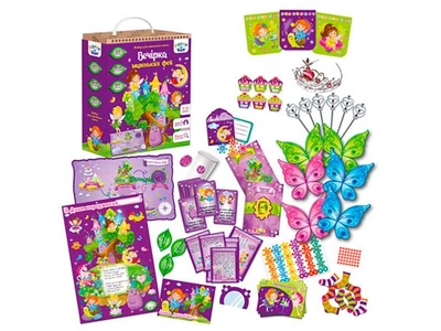 Ігровий набір для свята Вечірка феєчок, Vladi Toys, VT6010-04