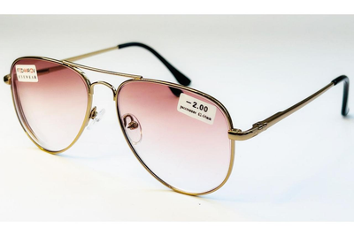Готові окуляри для корекції зору унісекс авиатор FDR FR 562 1 -1.5