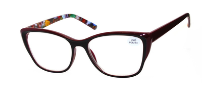 Стильні жіночі окуляри для корекції зору Vesta мінуса та плюси +5.5 VESTA 22000
