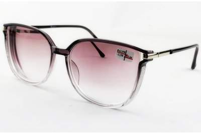 Готовые женские очки для коррекции зрения (тонировка) Ralph плюс и минус -2.25 0791 C2 BLACK 1