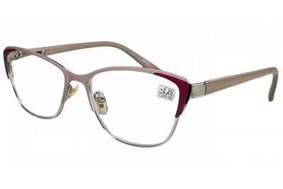 Готові жіночі окуляри для корекції зору з PD 58-60 -2.5 FVR 7815