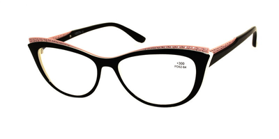 Стильні окуляри унісекс для корекції зору плюси до +6,00 VESTA 6.0 21128