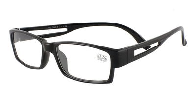 Унісекс окуляри Vizzini з білою лінзою для корекції зору +2.5 8091
