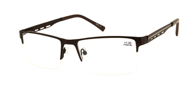 Стильные очки унисекс для коррекции зрения VESTA плюси до +6,00 +1.5 21134