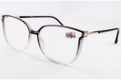 Готовые женские очки для коррекции зрения белая линза Ralph плюс и минус +1.0 0791 C2