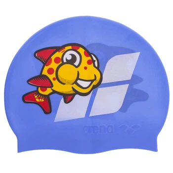 Шапочка для плавания силиконовая юниорская ARENA MULTI JUNIOR CAP 06 AR-91233-20 Синий