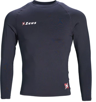 Футболка термо с длинным рукавом Zeus MAGLIA FISIKO M/L NERO черная XL Z00326