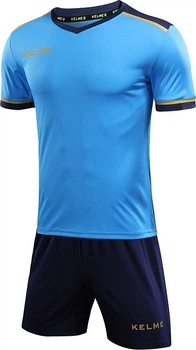 Комплект футбольной формы Kelme SEGOVIA голубо-темно-синий M 8351ZB1158.9996