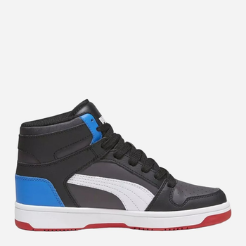 Підліткові демісезонні черевики для хлопчика Puma Rebound Layup SL Jr 37048624 38 (5UK) Темно-сірі (4099683244548)