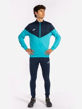Спортивный костюм мужской Joma Oxford 102747.013 M Бирюзовый с темно-синим (8445456345510)