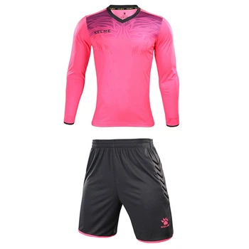Комплект детской вратарской формы Kelme ZAMORA JR розово-серый 3873007.9997 Kelme 120