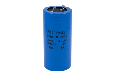 Конденсатор Whicepart CD60 пуско-робочий 1000 мкФ 330 В клеми
