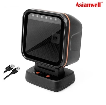 Стаціонарний 2D сканер штрих-кодів Asianwell AW-S4