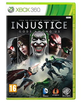 Игра Microsoft Xbox 360 Injustice Gods Among Us Русские Субтитры Б/У