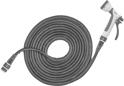 Шланг для полива (комплект) Bradas, TWIST HOSE 12-24 м Серый Коробка (WTW1224GY)