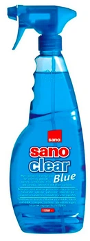 Средство для мытья стекол Sano Clear Blue 1 л (7290005425646)