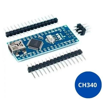 Плата Arduino Nano V3.0 AVR ATmega328 P-20AU CH340 670269