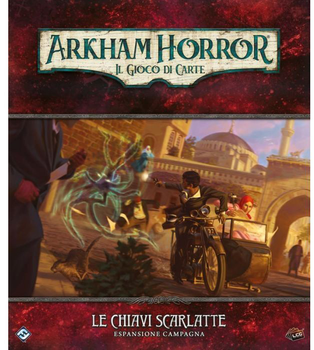 Доповнення до настільної гри Asmodee Arkham Horror LCG: The Crimson Keys Campaign Expansion (0841333120030)