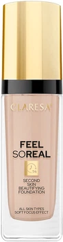 Тональний крем для обличчя Claresa Feel So Real 06 Tan 30 мл (5903819812572)