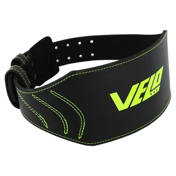 Пояс атлетичний ШКІРА ширина 15 см сталева пряжка довжина 110-125 см VELO VL-9739 розмір XL