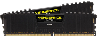 Pamięć Corsair DDR4-4000 16384MB PC4-32000 (Kit of 2x8192) Vengeance LPX Black (840006617693)