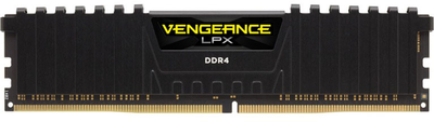 Оперативна пам'ять Corsair DDR4-4000 16384MB PC4-32000 (Kit of 2x8192) Vengeance LPX Black (840006617693)