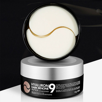 Гидрогелевые патчи от темных кругов с пептидами MediPeel Hyaluron Dark Benone Peptide 9 Ampoule Eye Patch 60шт