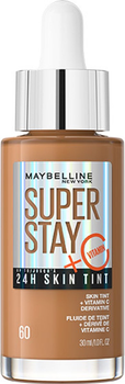 Podkład do twarzy Maybelline New York Super Stay 24H Skin Tint + Vitamin C Caramel 60 30 ml (3600531672485)