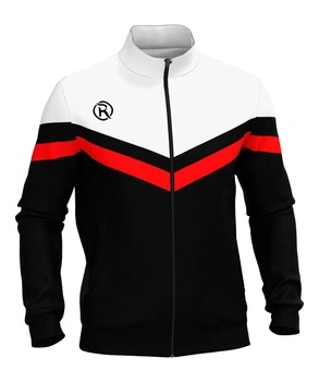 Спортивная олимпийка RIGO LINE Black-White 3XL