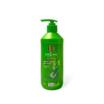 Крем-гель для душа Dalas "Зеленый чай и огурец" 500 мл