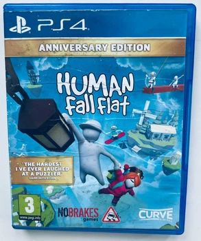 Human Fall Flat Anniversary Edition, русские субтитры - диск для PlayStation 4, Б/У