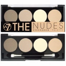 Тени для век W7 THE NUDES EYESHADOW PALETTE 8,5г