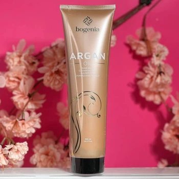 Маска для волос с маслом арганы и экстрактом икры Bogenia Argan Oil & Caviar Extract 300 мл BG411.003