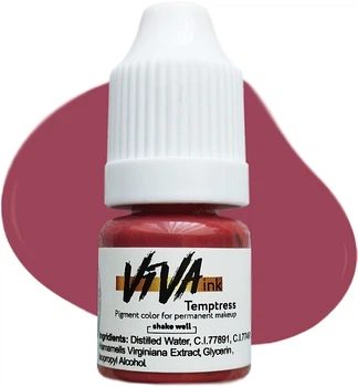 Пигмент для перманентного макияжа губ - Viva ink Lips Tempres 4ml (1353302-12085996)