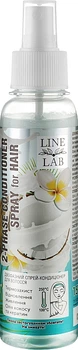 Двофазний спрей-кондиціонер з маслом кокосу та кератином - Line Lab 150ml (1065592-194535)